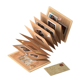 Album photo noir accordéon DIY pliable mécanique 3D, livre <span class=keywords><strong>de</strong></span> 34 pages personnalisable, cadeau commémoratif pour couple, remise <span class=keywords><strong>de</strong></span> diplôme, hommes et femmes - Product Image 5