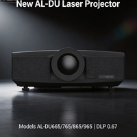 Projecteur laser DLP Appotronics 6300 lumens WUXGA 3D pour conférences professionnelles AL-DU665