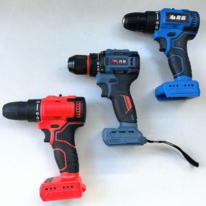 Taladro percutor eléctrico de 21V con motor sin escobillas, 150Nm de torque, 15000 RPM, con dos baterías y cargador para uso doméstico y profesional. - Product Image 3