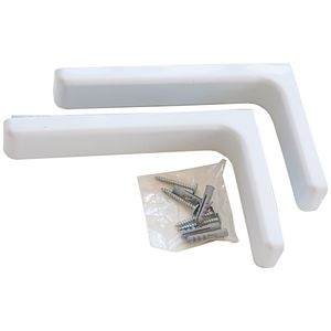 SUPPORT DE MEUBLE 12x8 cm-Blanc - Product Image 1