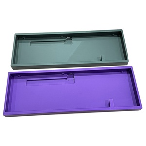 High Precision OEM Custom DIY Kit 60% <strong>Keyboard</strong> Plate Top Bottom Case Stabilizers Anodizing Aluminum Case Frames Mechanical Keybo - Product Image 5