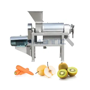 Professional Screw Leaves Tigernut Grape Passion Fruit Juice Extractor Manufacturing Processing Making Machine Industrial Juicer