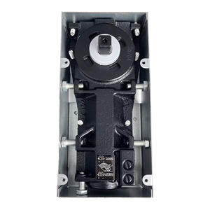 Engsel pintu ayunan pasang lantai, pembuka pintu kaca besi baja hidrolik otomatis, engsel pintu penutup pintu - Product Image 2