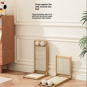 L-förmiges Katzen-Kratzbrett aus Natürlichem Sisal, Drehbares und Faltbares Katzen-Kratzpad, Katzen-Kratzbett zum Möbelschutz - Product Image 4