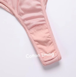 Set Intimo Sexy con <span class=keywords><strong>Reggiseno</strong></span> Push-up Senza Ferretto e Senza Imbottitura con Chiusura Posteriore e Slip in Seta Ghiaccio Senza Cuciture con Spalline Sottili, Corsetto in Pizzo - Product Image 5