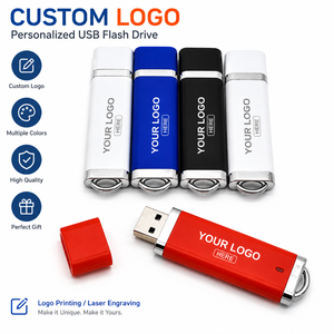 Promotion 2026 : Clé USB 2.0 32 Go 64 Go 100 % Originale en Plastique avec Impression Personnalisée - Product Image 1