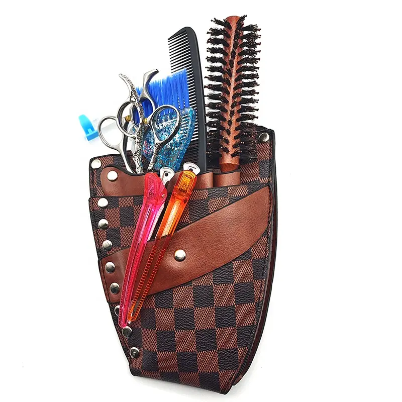 Friseur beutel Friseur Werkzeug koffer Tasche Haars chere Holster Tasche mit Taille Schulter gurt für Friseure