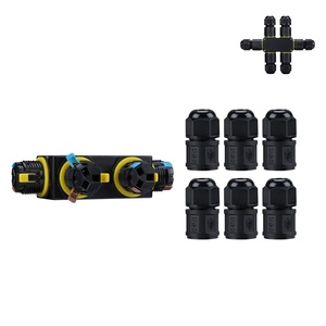 6 Way Ip68 Waterdichte Connector 2 <span class=keywords><strong>P</strong></span> 3 Core Snelle Connector Met UV-Bestendig Nylon Voor Irrigatiesystemen En Landbouw - Product Image 3