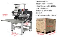 Máquina de Bordar BL-1201E con Gran Área de Trabajo de 500x1200 mm |   Agujas de Una Sola Punta de 12/15 Hilos para Proyectos de Agbada Africana y Textiles