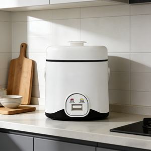 Cuisinière à <span class=keywords><strong>riz</strong></span> mécanique <span class=keywords><strong>de</strong></span> 1,2 L pour camions lourds et petites voitures, alimentée par un allume-cigare avec intérieur antiadhésif - Product Image 2