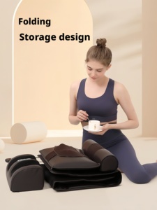 Draagbare Shiatsu-massagekussen lichaams- rug- elektrische airbag-matras multifunctionele familiemassagebed vibrerende verwarming infrarood - Product Image 6