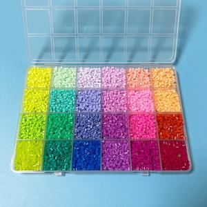 Children Plastic Toys Hama Perler <strong>Beads</strong> 36 Colors <strong>Fuse</strong> <strong>Beads</strong> Kit Ironing Mixed Color Handmade 5mm DIY Toy Making - Product Image 2