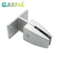Pince de fixation réglable en aluminium pour panneau de séparation de bureau avec support stable pour l'organisation de l'espace de travail