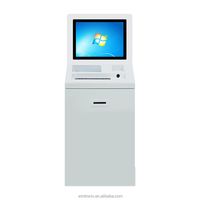 Machine tout-en-un en libre-service, lecteur de carte NFC personnalisé, lecteur de code-barres, clavier, écran tactile, reconnaissance faciale, kiosque intérieur SDK