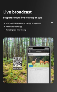 ZCVision 4MP 4G Güneş Enerjili Avlanma İzleme Kamerası Ucon IP66 Su Geçirmez Hayvan Güneş Enerjili Kamera - Product Image 3