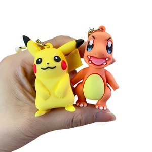 Llavero de Silicona con Diseño de Anime en 3D, de Goma, con Personajes de Pokémon como Pikachu, Gengar, Charmander y Eevee, en Oferta - Product Image 6