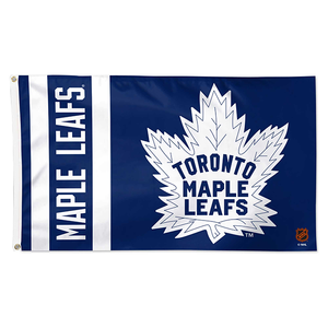 จัดส่งรวดเร็ว ธงทีม NHL ออกแบบพิมพ์ลายตามสั่ง ทีมโตรอนโต เมเปิลลีฟส์ - Product Image 6