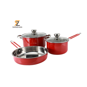 Wholesale Products Kitchenware <strong>Cookware</strong> Sets Stainless Steel Handle <strong>Cookware</strong> Non Stick Set - Product Image 2