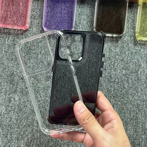 Chống sốc <span class=keywords><strong>TPU</strong></span> PC màu sắc rõ ràng Cover quay lại cho <span class=keywords><strong>Iphone</strong></span> 14 15 16 Pro cộng với Max trường hợp điện thoại - Product Image 3