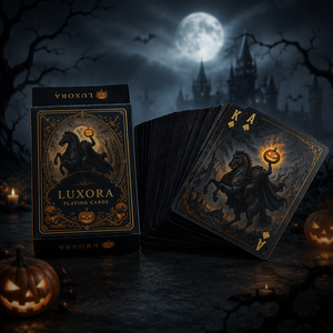 Jeu <span class=keywords><strong>de</strong></span> cartes à jouer <span class=keywords><strong>de</strong></span> qualité supérieure avec estampage à chaud et bords dorés, édition limitée Halloween, pour jeux <span class=keywords><strong>de</strong></span> société et divertissement - Product Image 4