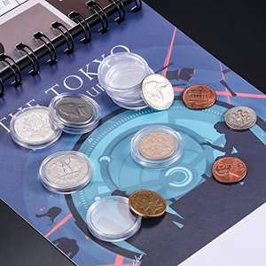 Boîte de rangement personnalisée pour cartes Euro Gold PCGS, diamètre 10-120 mm, boîte en plastique NGC, support de pièces de monnaie en acrylique, capsule pour collection - Product Image 4