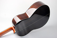 Instrument de musique à cordes en nylon pour concert professionnel personnalisé OEM Table en épicéa de Sitka de qualité A + Corps en bois massif avec dos en palissandre
