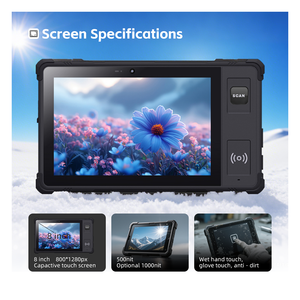 Tablet PC Industrial de 8 pulgadas HD 500 Nits Display <span class=keywords><strong>Android</strong></span> 15 Batería de 5500 MAh Resistente Durable IP68 Red 4G MTK Octa Core - Product Image 6