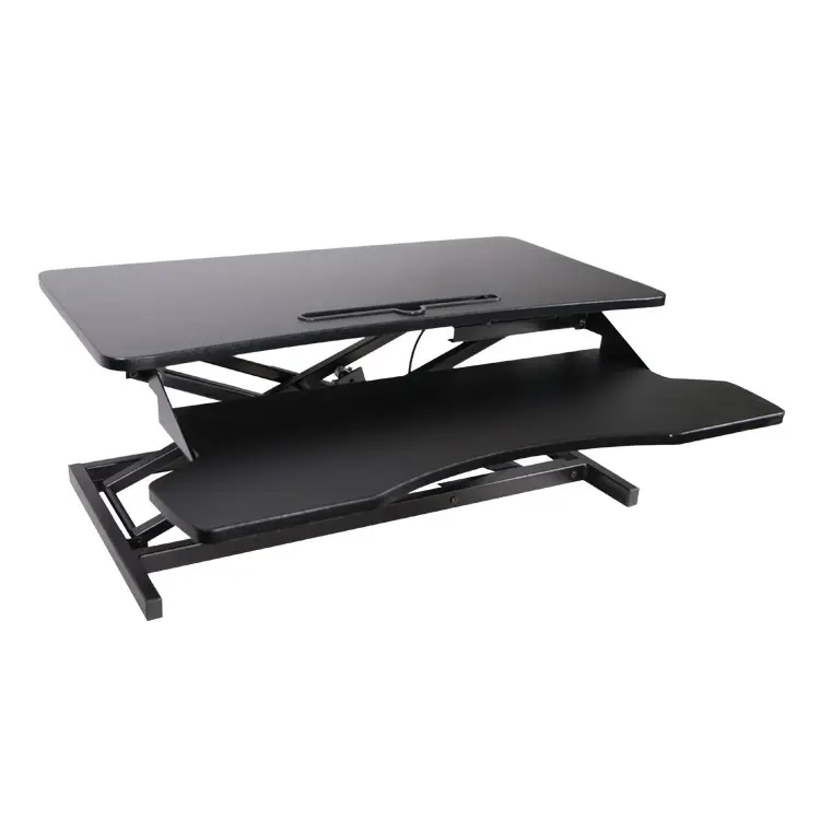 Ergonomik Sit standı masası, ayarlanabilir yükseklik tezgah tipi masa Metal yatak odası mobilyası çelik demir endüstriyel Modern yatak odası MDF 15kgs