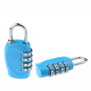 <span class=keywords><strong>Cadenas</strong></span> en alliage de zinc à 4 chiffres en gros avec <span class=keywords><strong>code</strong></span> numérique pour la sécurité et les voyages - Product Image 6
