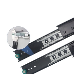 Herrajes Modernos para Rieles Telescópicos de Cajones, Silenciosos y Resistentes, con Capacidad de Carga de 31-50 kg, para Cocina, Dormitorio y Uso en Hoteles - Product Image 1