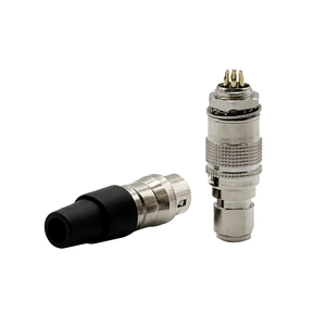 HR10a DIN hàng không cắm và ổ cắm kết nối 6-pin 10-pin nam camera công nghiệp điện dữ liệu kết nối 2A - Product Image 2