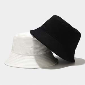 Sombrero de Pescador de Ala Ancha de 60 cm con Logotipo Personalizado, Sombrero de Algodón para Vacaciones, Sombrero de Pescador Reversible - Product Image 2