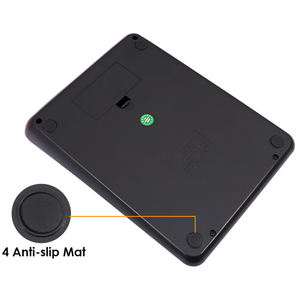 Calculatrice financière FOSKA à 14 chiffres avec écran LCD facile à lire, en ABS de haute qualité, pour les commerces, avec design antidérapant - Product Image 2