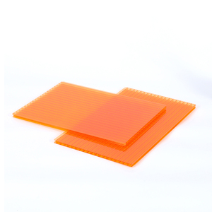 Lámina de <span class=keywords><strong>Policarbonato</strong></span> Transparente de Doble Capa, Lámina de PC de Pared Doble de 4 mm y 10 mm con Bloqueo UV, para Decoración de Techos - Product Image 4