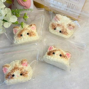 ของเล่นบีบซิลิโคนรูปเค้กแมวครีมคาราเมลการ์ตูน ของเล่นบีบคลายเครียดสำหรับผู้ใหญ่ ของขวัญสร้างสรรค์ - Product Image 3