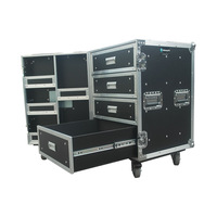 Flight Case en aluminium vert 26x29x27cm Double verrouillage de sécurité Étui de protection étanche et antichoc Support de personnalisation OEM