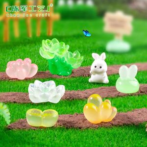 Weijin Night-plantas en maceta suculentas luminosas, decoraciones <span class=keywords><strong>de</strong></span> paisajismo <span class=keywords><strong>de</strong></span> jardín Diy, jarrones, accesorios <span class=keywords><strong>de</strong></span> maceta, Micro-landsc - Product Image 2