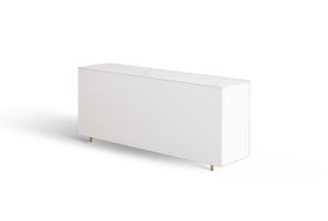 Cassettiera per Arredamento Casa, Struttura in MDF Ecologico, Design Moderno, Mobile Bianco per Soggiorno - Product Image 5