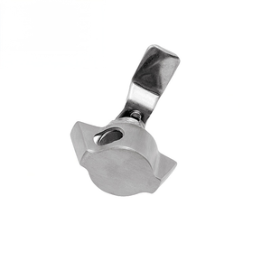 Ổ khóa có thể khóa tay cầm cam khóa thép không gỉ 316 cánh núm ổ khóa tủ điện quý biến Bảng điều khiển Điện Chốt - Product Image 4