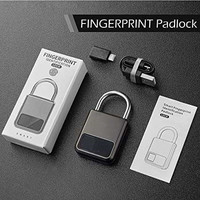 Cadenas biométrique intelligent rechargeable par USB sans clé pour casier de gym et bagages – Vente en gros