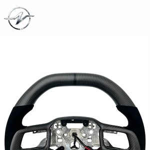 Volant sport en cuir à 3 branches en fibre de carbone forgé<span class=keywords><strong>e</strong></span> pour <span class=keywords><strong>Mustang</strong></span> <span class=keywords><strong>GT</strong></span> S650 2024 - Product Image 4