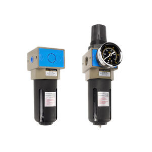 Separador de Agua y Aceite Tipo Xin Gong UFRL-02, Unidad Doble, Procesador de Fuente de Aire UFR-02, Filtro Regulador de Alta Presión de Aire, Nuevo Medio - Product Image 1