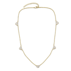 Dasini <span class=keywords><strong>collana</strong></span> <span class=keywords><strong>cuore</strong></span> amore impreziosita da cristalli Swarovski argento Sterling 925 <span class=keywords><strong>collana</strong></span> moda per donna - Product Image 1