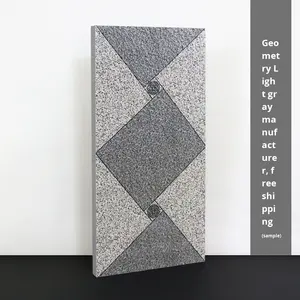 Ladrillo cuadrado de cerámica para exteriores 300x600, azulejo de piedra de imitación, PC, resistente al ácido, piedra de suelo mate, patio de 18mm - Product Image 6