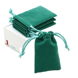 Luxury Velvet Jewelry Gift Pouch Bag With Custom Logo Hot Stamping Wholesale Bulk OEM Packaging B2B - Product Image 3