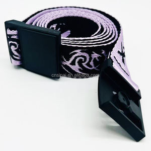 3CM Pantalon <span class=keywords><strong>de</strong></span> <span class=keywords><strong>ski</strong></span> personnalisé en jacquard tissé avec logo Capeesh Ceinture tactique en nylon pour hommes avec boucle magnétique en plastique à dégagement rapide - Product Image 6