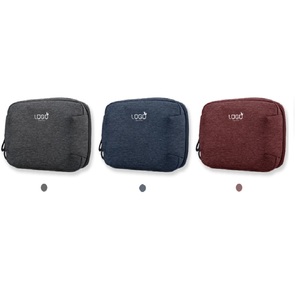 Bolsa de Aseo Colgante de Viaje de Poliéster, Kit de Higiene con Gancho Metálico, Malla Interior Impermeable, Bolsillos Verticales, para Hombres y Mujeres - Product Image 4
