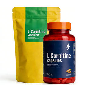 Premium <span class=keywords><strong>L</strong></span>-Carnitin Kapseln Hochreine Form Maßgeschneiderte Formulierungen Private Label Herstellung OEM COA GMP ISO Bio-Zertifiziert - Product Image 4