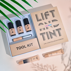 Kit 2-en-1 Libeauty pour rehaussement de cils et lamination des sourcils, kit de <span class=keywords><strong>teinture</strong></span> pour cils et sourcils à la kératine, kit de rehaussement de cils marque privée pour salon - Product Image 6
