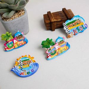 Fabbrica stampa personalizzata resina Palm Beach Vanuatu frigo magnete <span class=keywords><strong>souvenir</strong></span> - Product Image 1